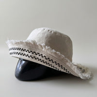 Embroidery Cotton Hat - Arin