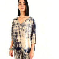 Mathilde top - grey shades