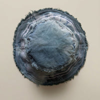 Marble & Embroidery Cotton Hat - Shlompon