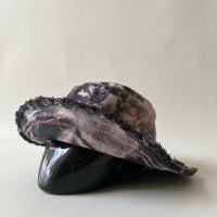 Marble & Embroidery Cotton Hat - Noit