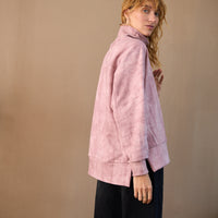 Turtleneck jumper - pink