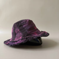 Embroidery & wash Cotton Hat - Carmel