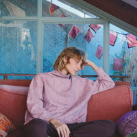 Turtleneck jumper - pink