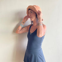 כובע כותנה רקום - אוקר