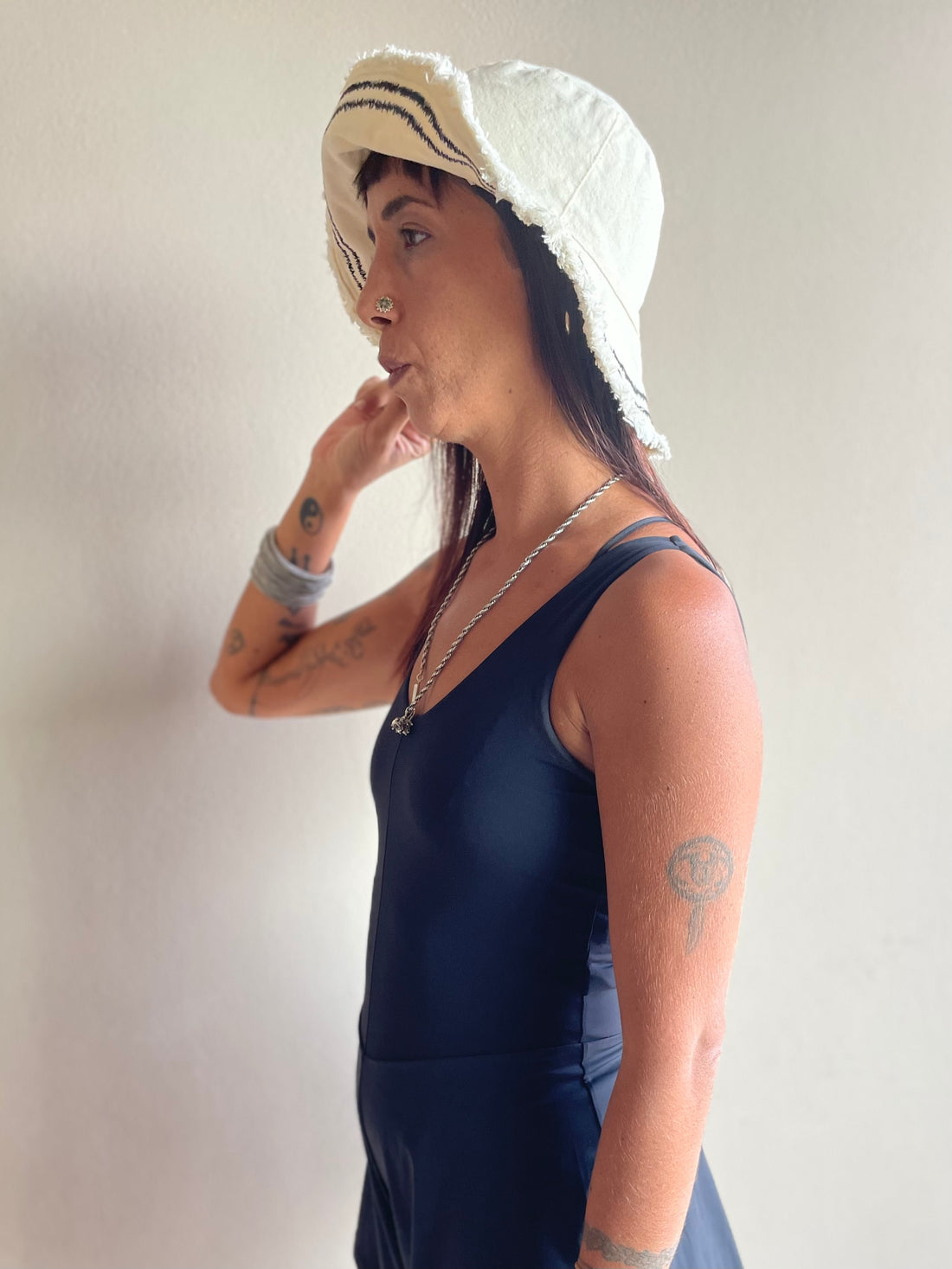 Minimal Sun Hat - Cream