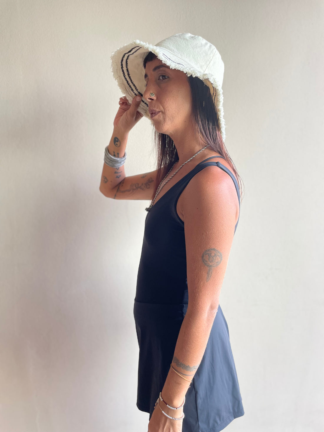 Minimal Sun Hat - Cream
