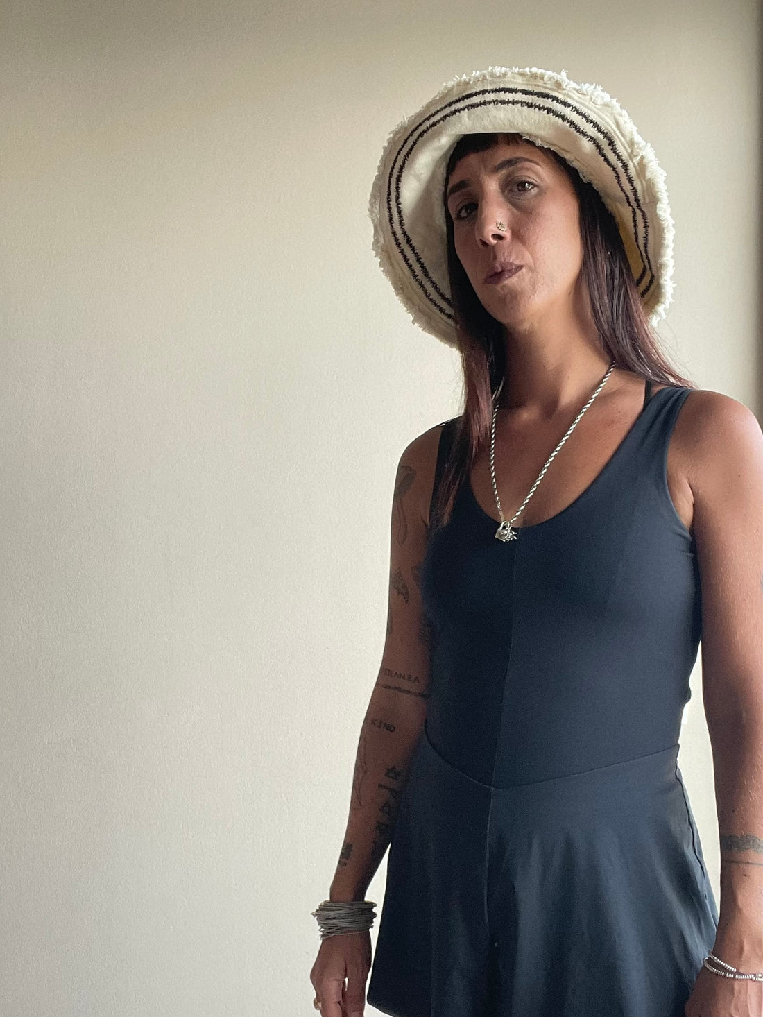 Minimal Sun Hat - Cream