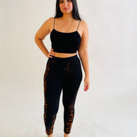 ROS X MACCHIA script leggings #11 - L size