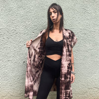 וסט נוודים - חום ווש