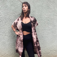 וסט נוודים - חום ווש