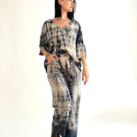 Mathilde top - grey shades