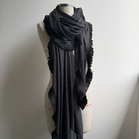 Extra large scarf - Grey