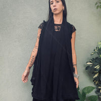 Black Fringe scarf