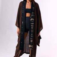 קימונו נגויה - שחור