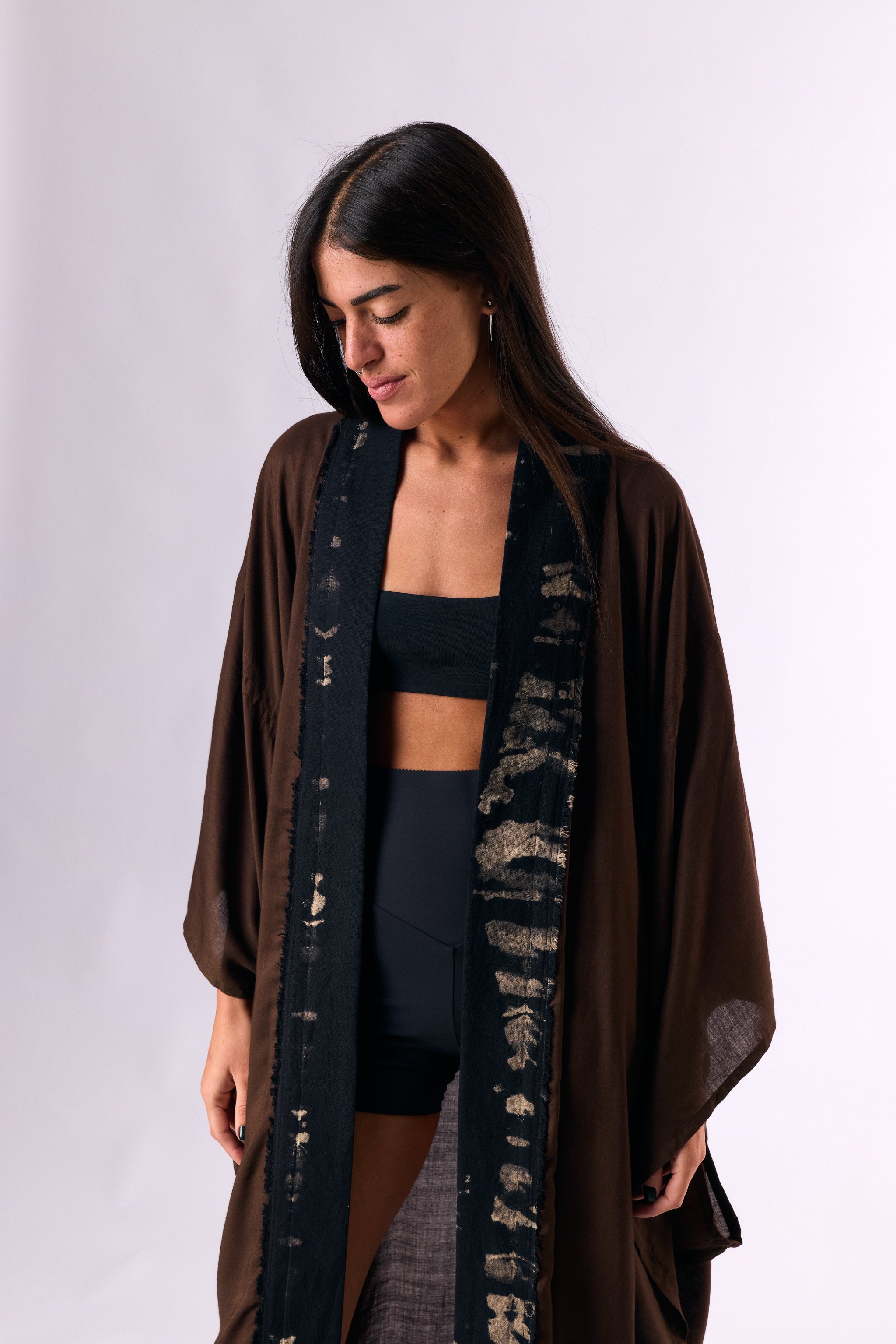 Nagoya Kimono - Brown – Macchia Studio
