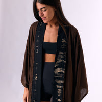 קימונו נגויה - שחור