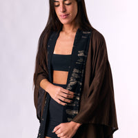 קימונו נגויה - שחור