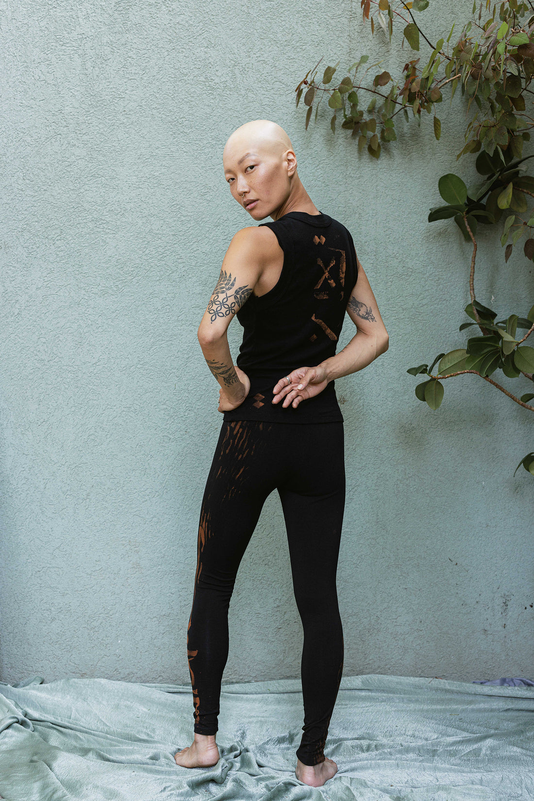ROS X MACCHIA script leggings #12 - XS size