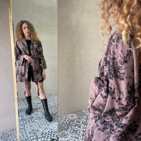 קימונו כותנה דקיק - בלאש