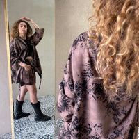 קימונו כותנה דקיק - בלאש