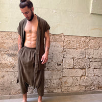 קימונו וסט - אוליב קופרו