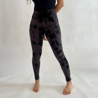 טייץ טאי דאי כותנה - שחור