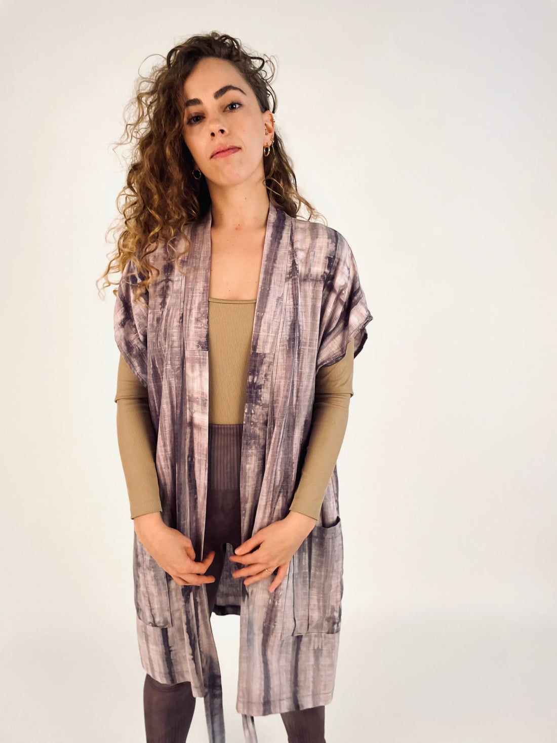 וסט נוודים - סגול לילך