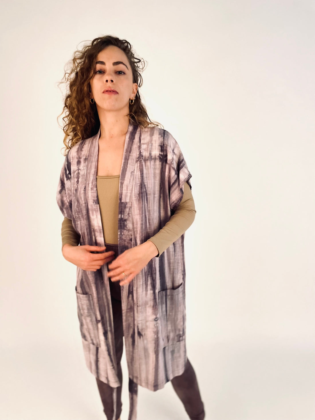וסט נוודים - סגול לילך