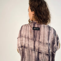 Lilac Brash Dye Nomad Vest
