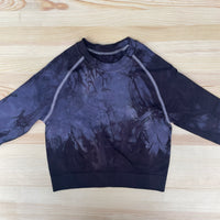 Eggplant tie dye - Crop Top