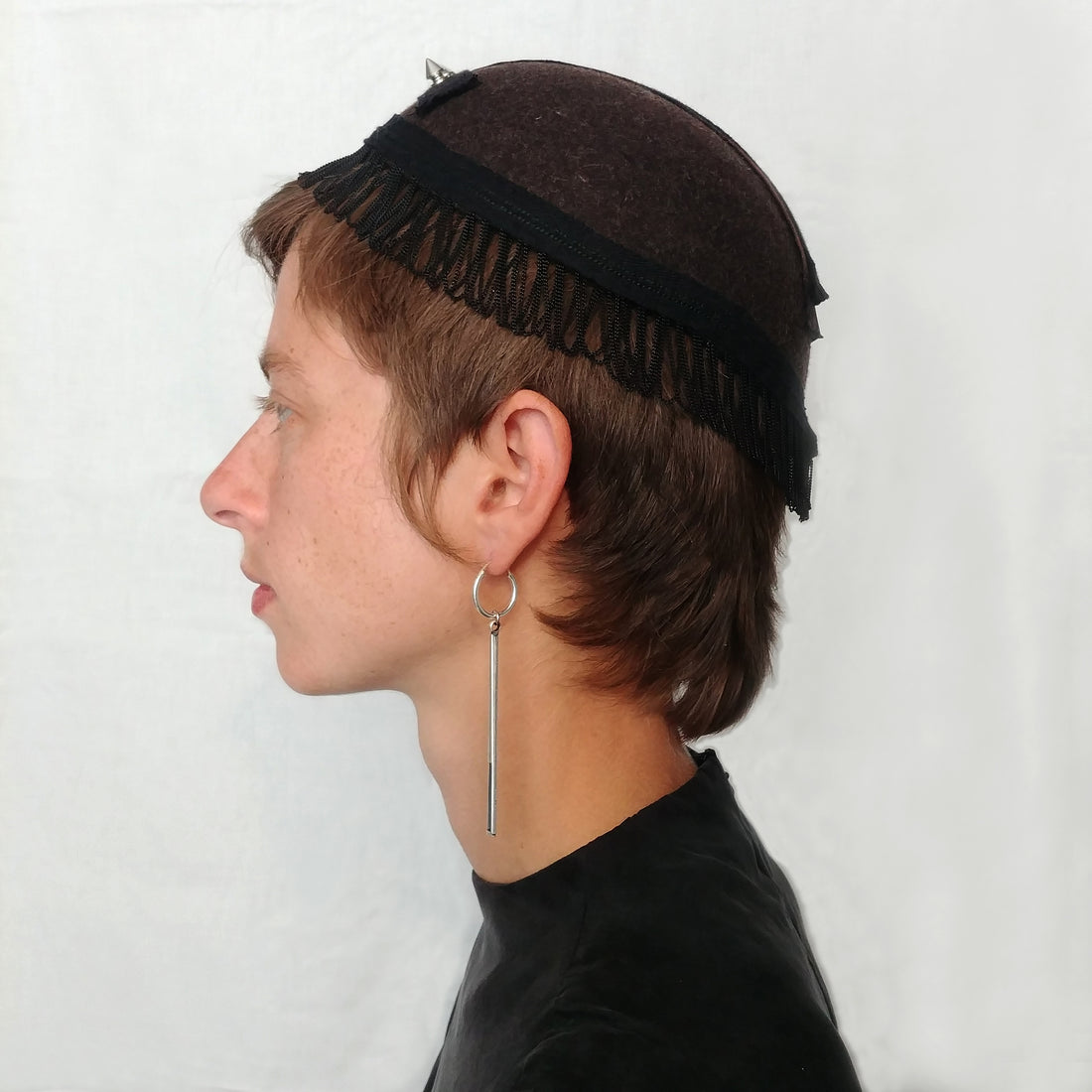 Steampunk Mini Felt Cap