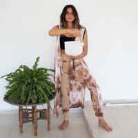 טייץ טאי דאי כותנה - קאמל