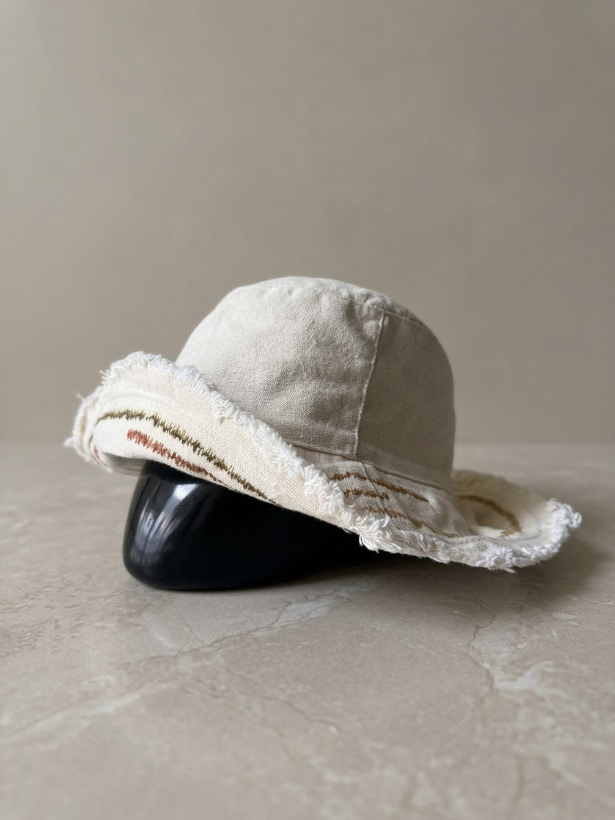 Embroidery Cotton Hat - Meiki