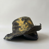 Embroidery & wash Cotton Hat - Or