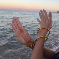 Single Gold Metallic bracelet - Size 1