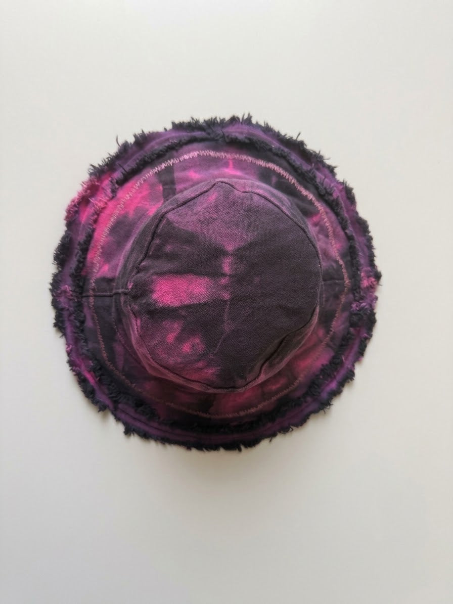 Embroidery & wash Cotton Hat - Carmel