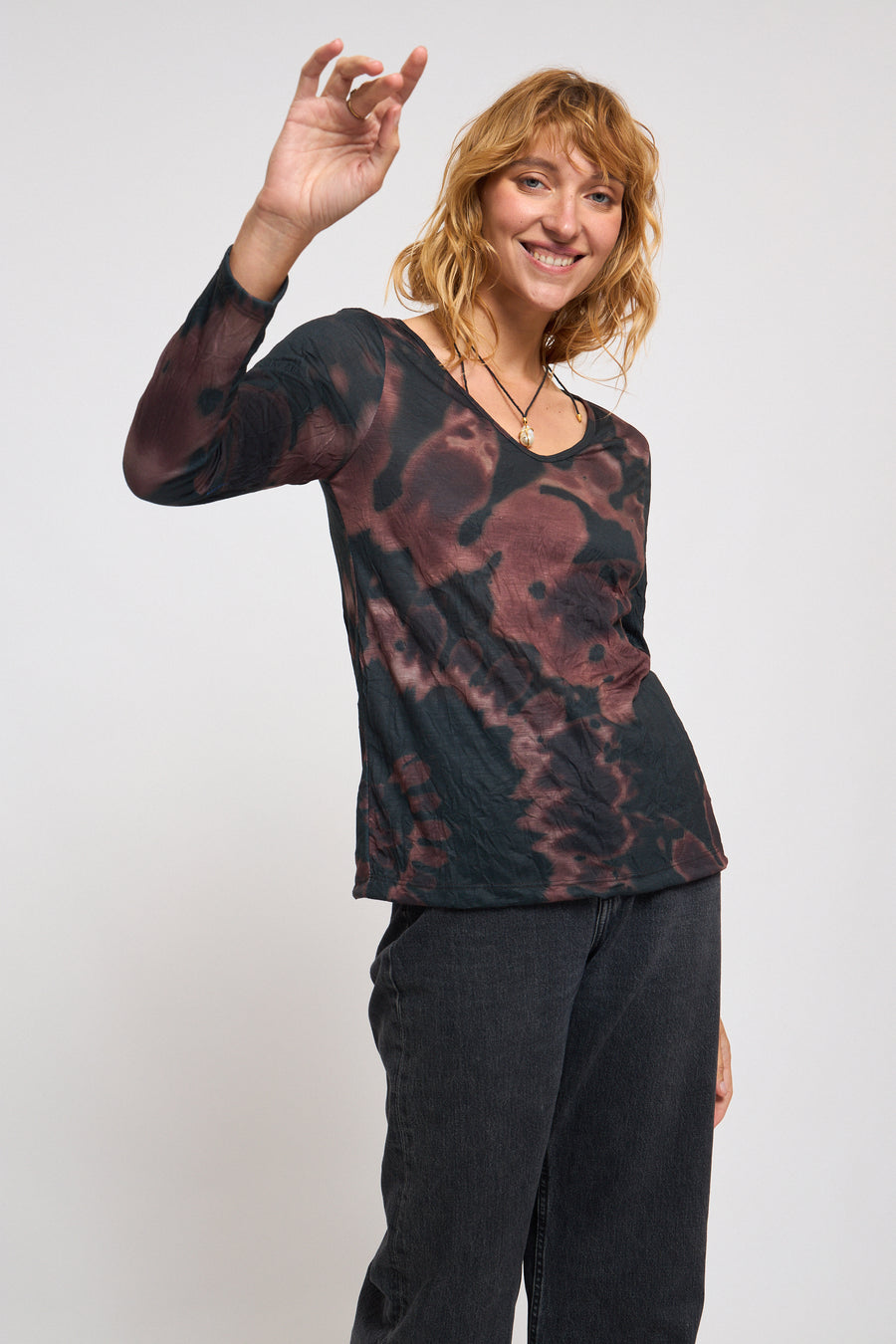 Natanela | Top | Brown