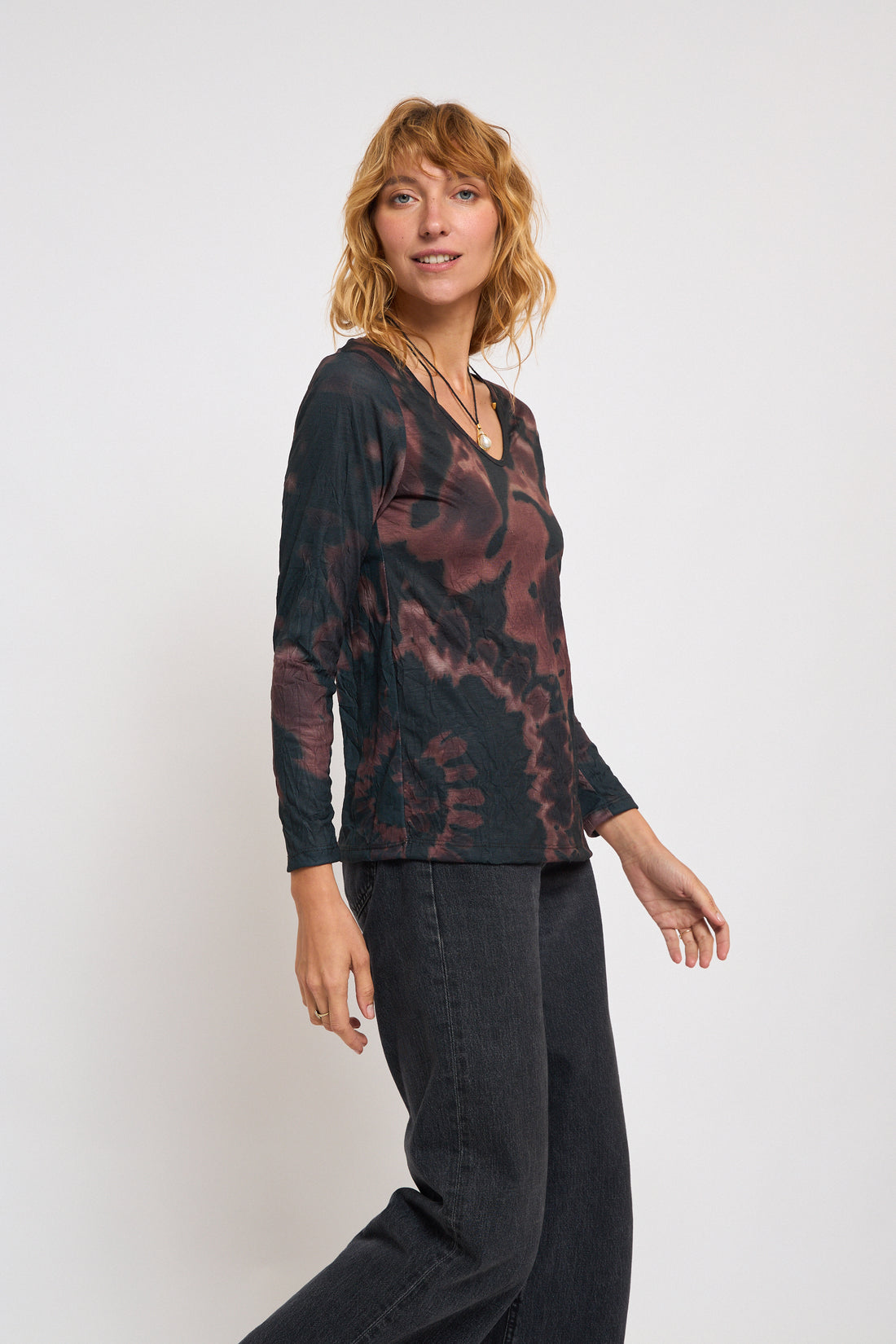 Natanela | Top | Brown