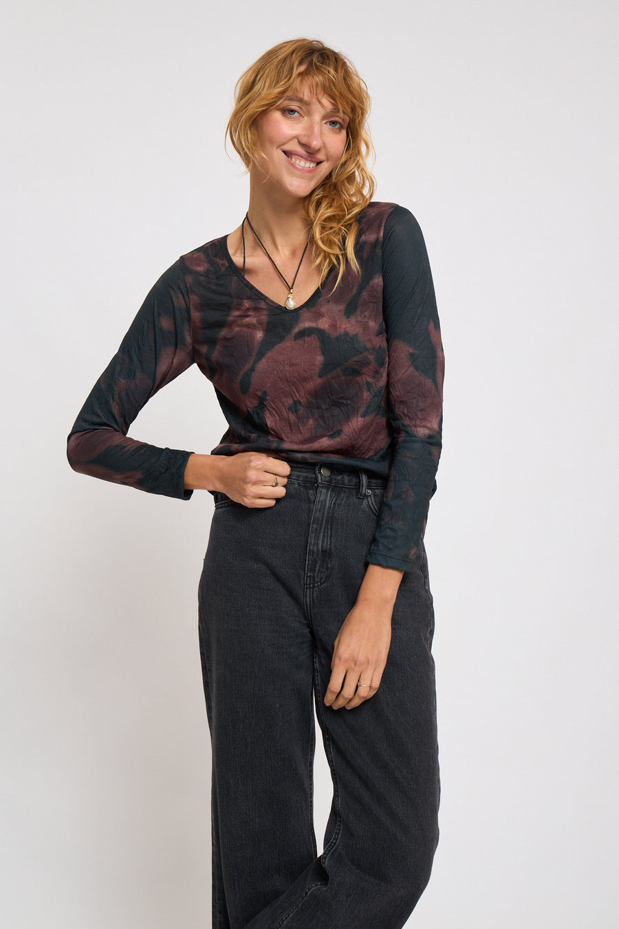 Natanela | Top | Brown