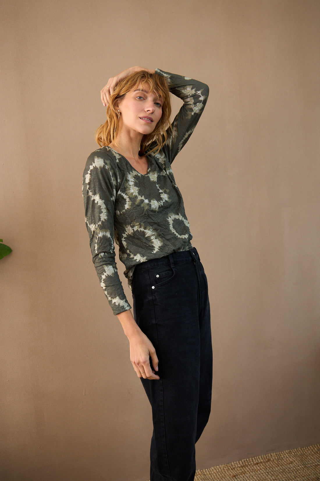 Natanela | Top | Olive