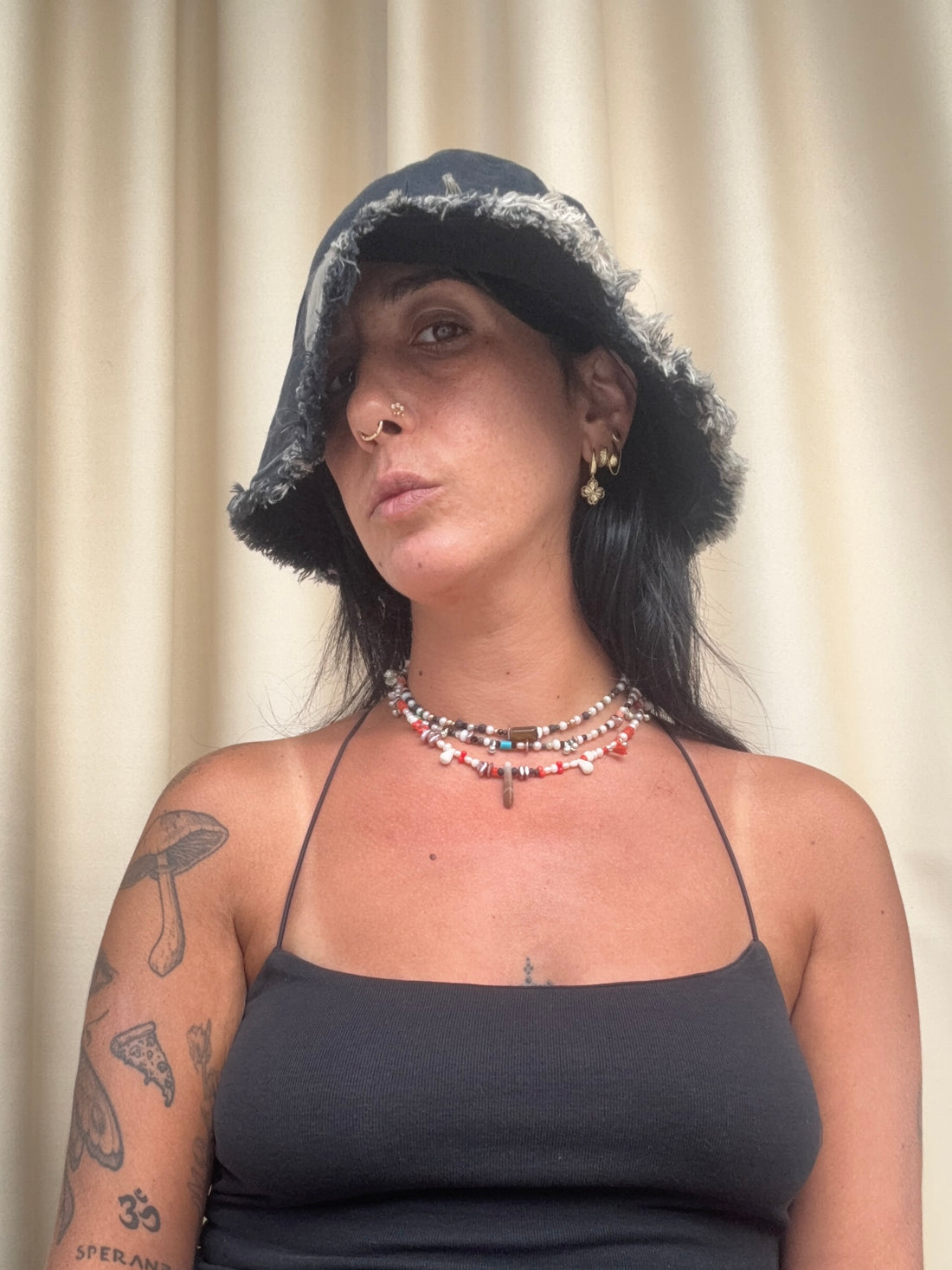 Marble Wash Cotton Hat