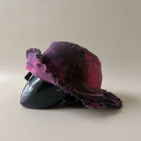 Embroidery & wash Cotton Hat - Carmel
