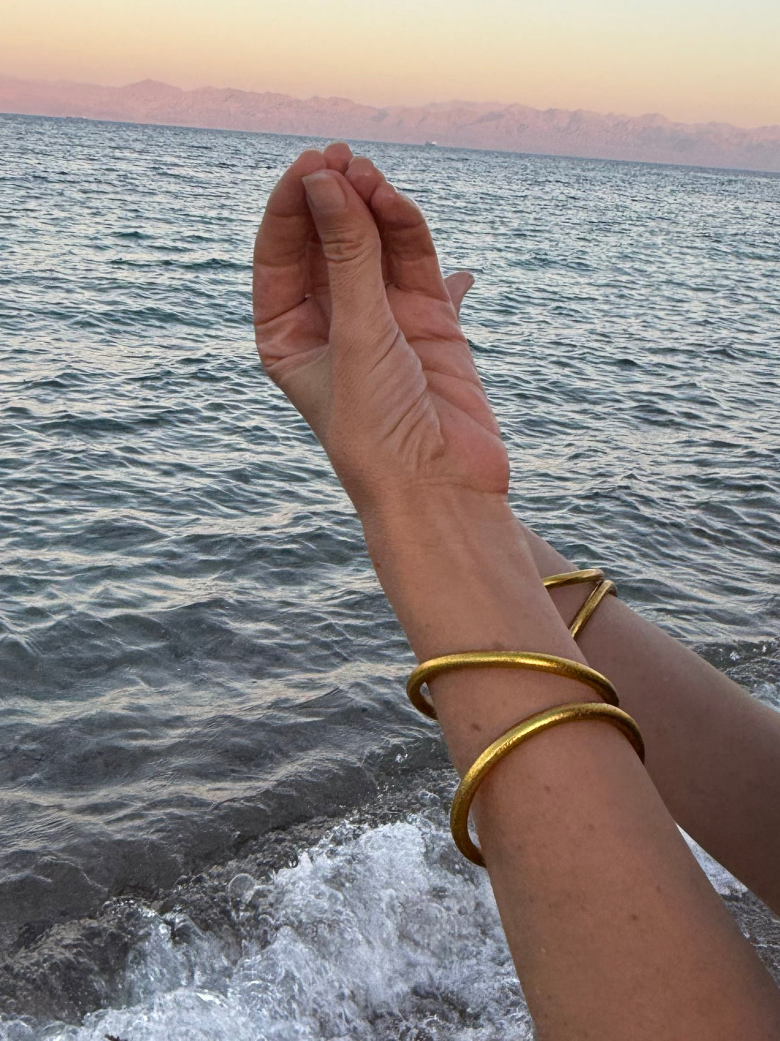 Single Gold Metallic bracelet - Size 1