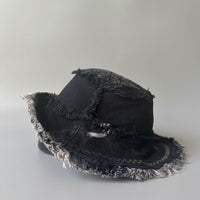 Marble & Embroidery Cotton Hat - Agam