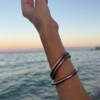 Single Rose Gold Metallic bracelet - Size 1