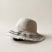Embroidery Cotton Hat - Arin