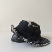 Marble & Embroidery Cotton Hat - Agam