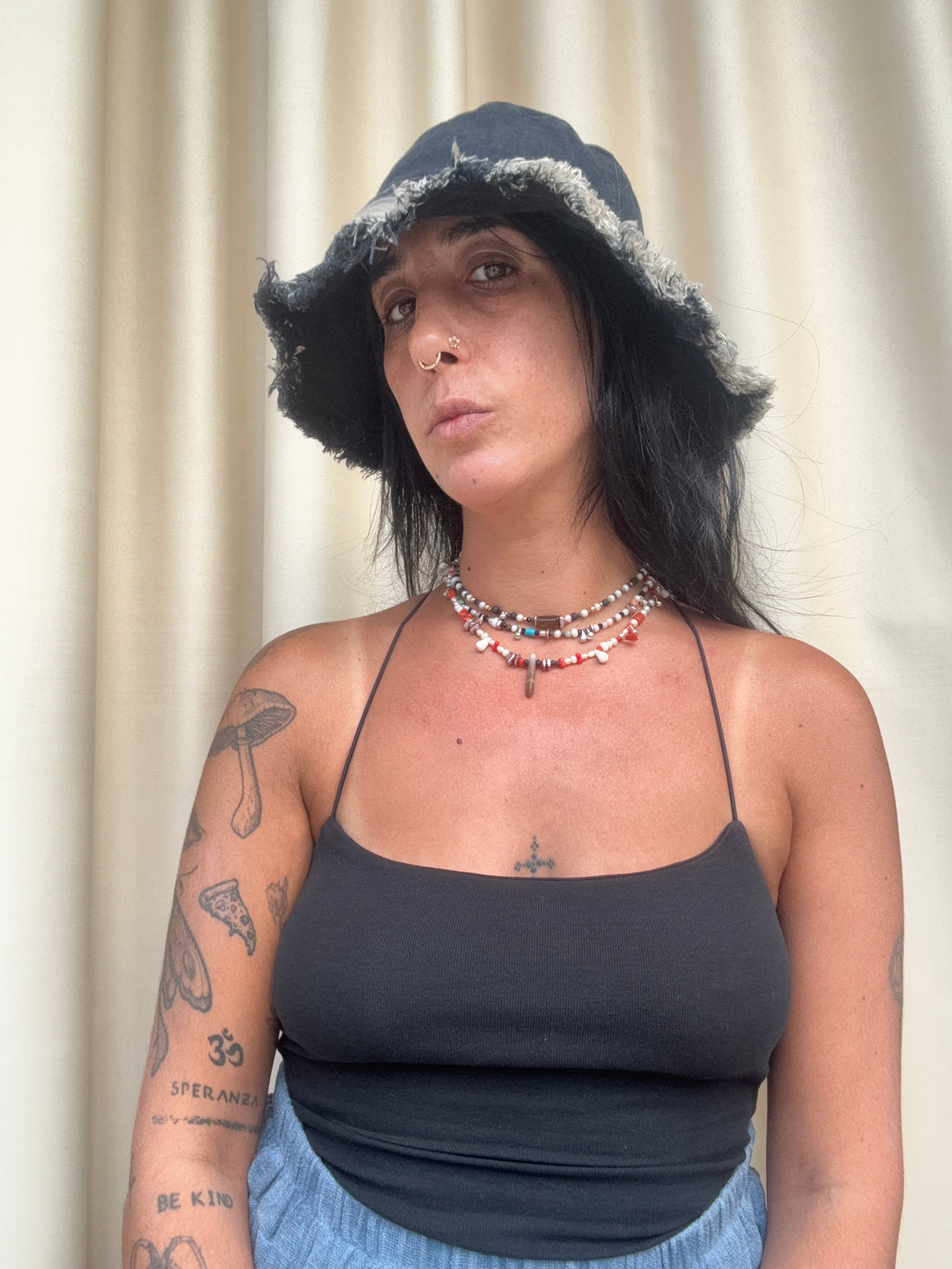 Marble Wash Cotton Hat