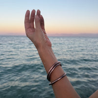 Single Rose Gold Metallic bracelet - Size 1