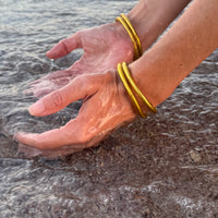 Single Gold Metallic bracelet - Size 1